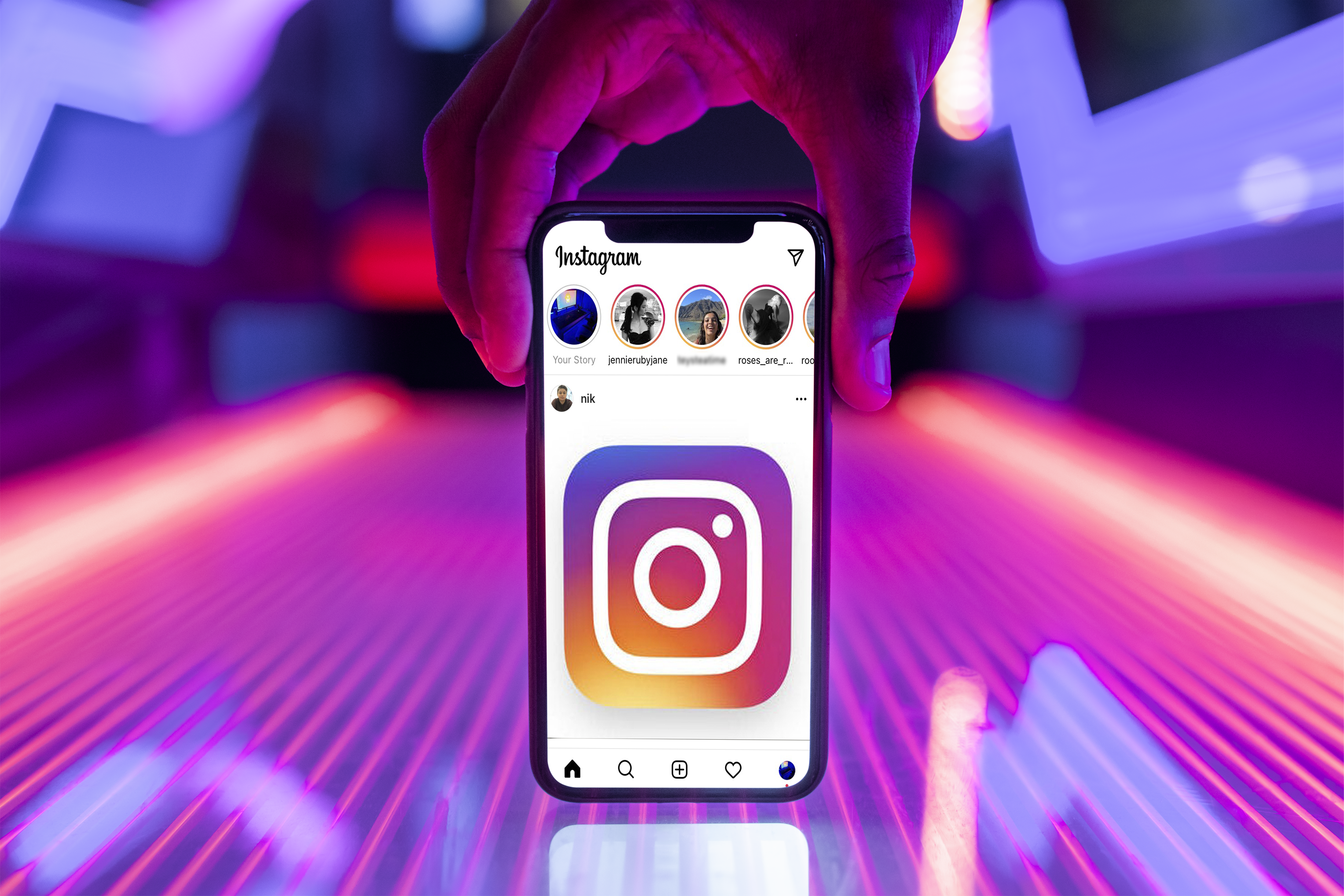 What is the purpose of Instagram user data collection?